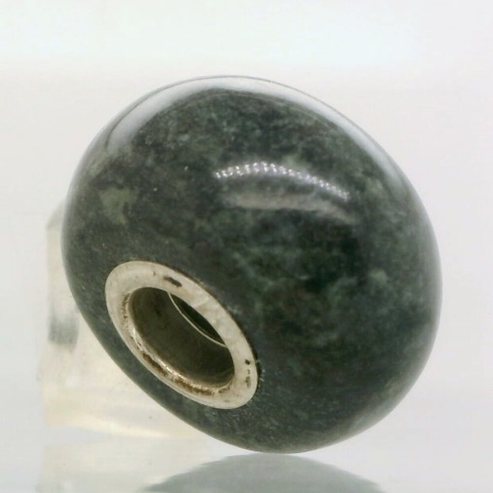 Verde Marble Bead, New will fit most bracelets including Pandora